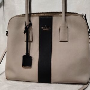 Kate Spade Cameron Street Margot Racing Stripe Satchel Bag